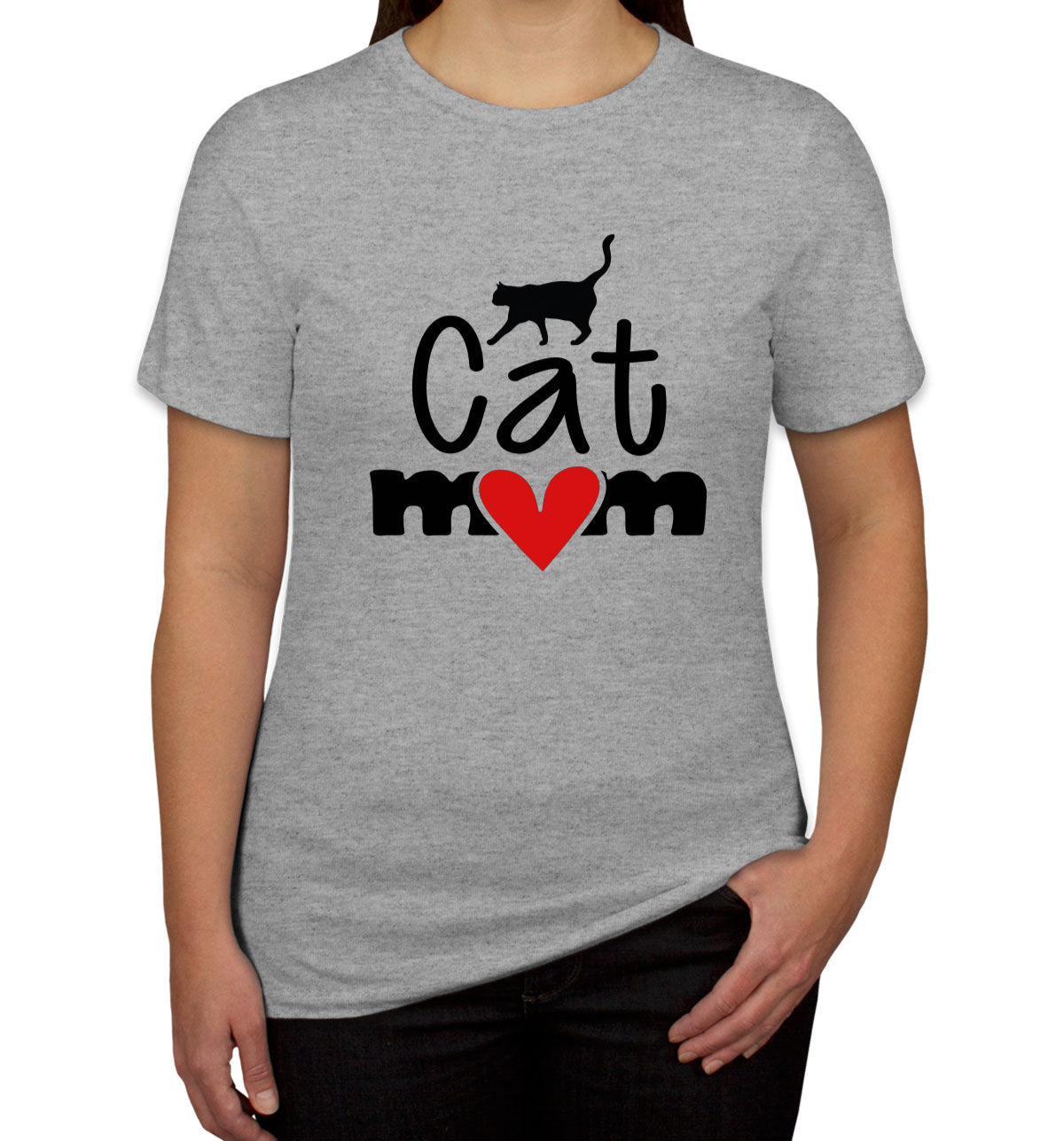 Cat Mom Women's T-shirt