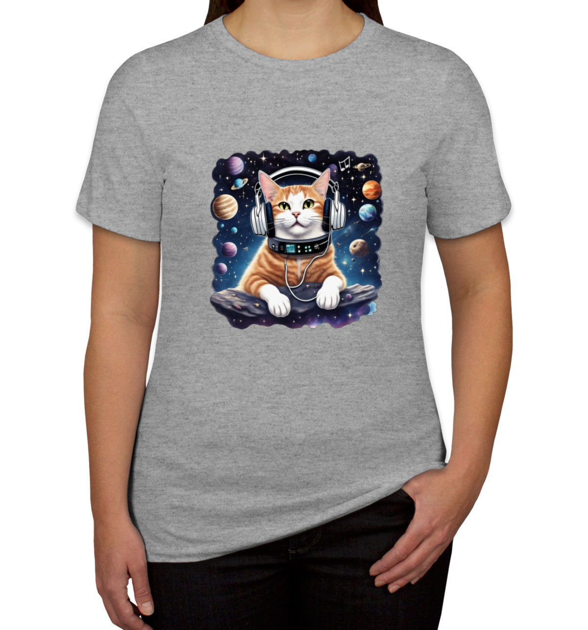 Cat In Space Women's T-shirt