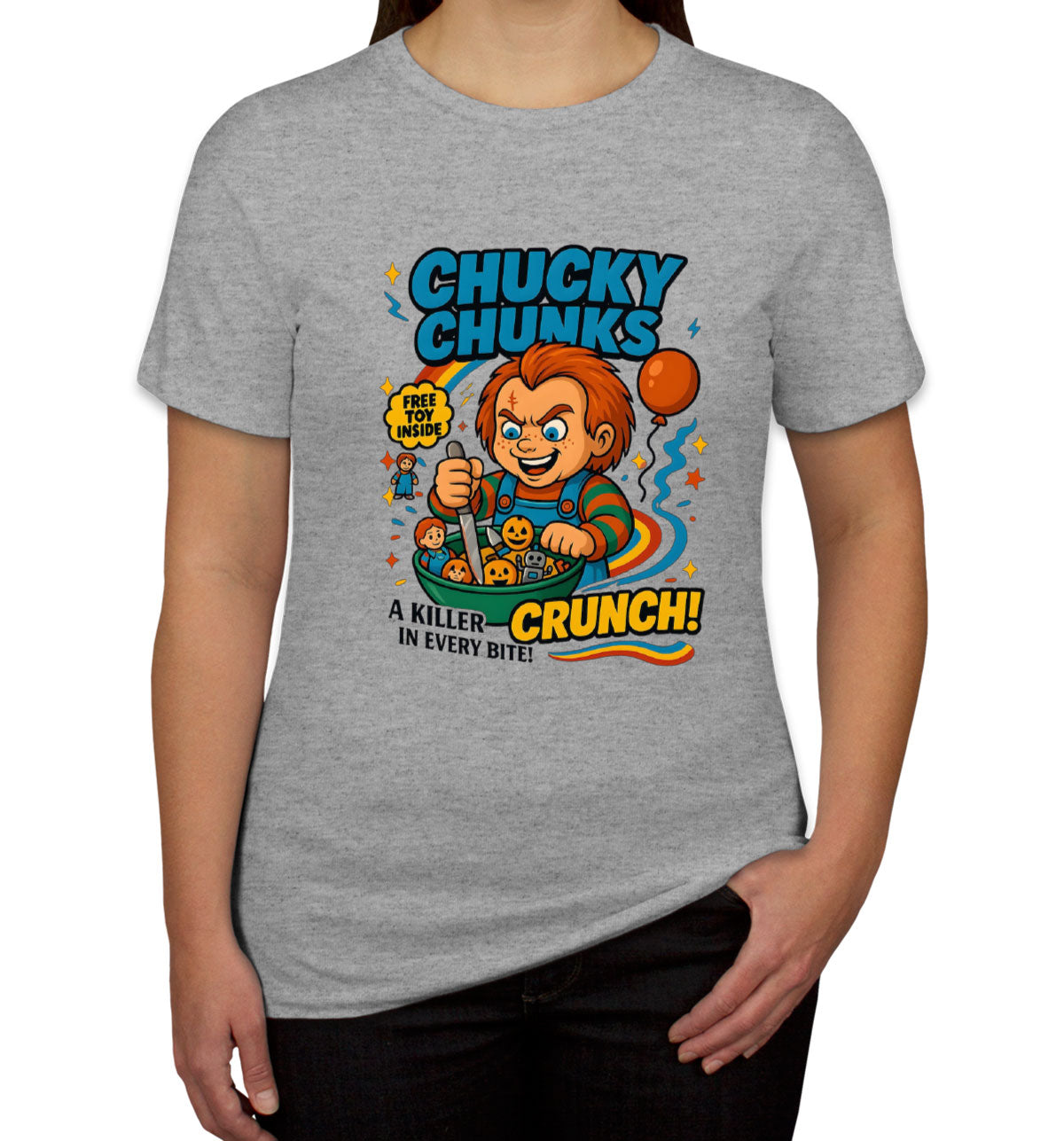 Chucky Chuncks Halloween Women's T-shirt