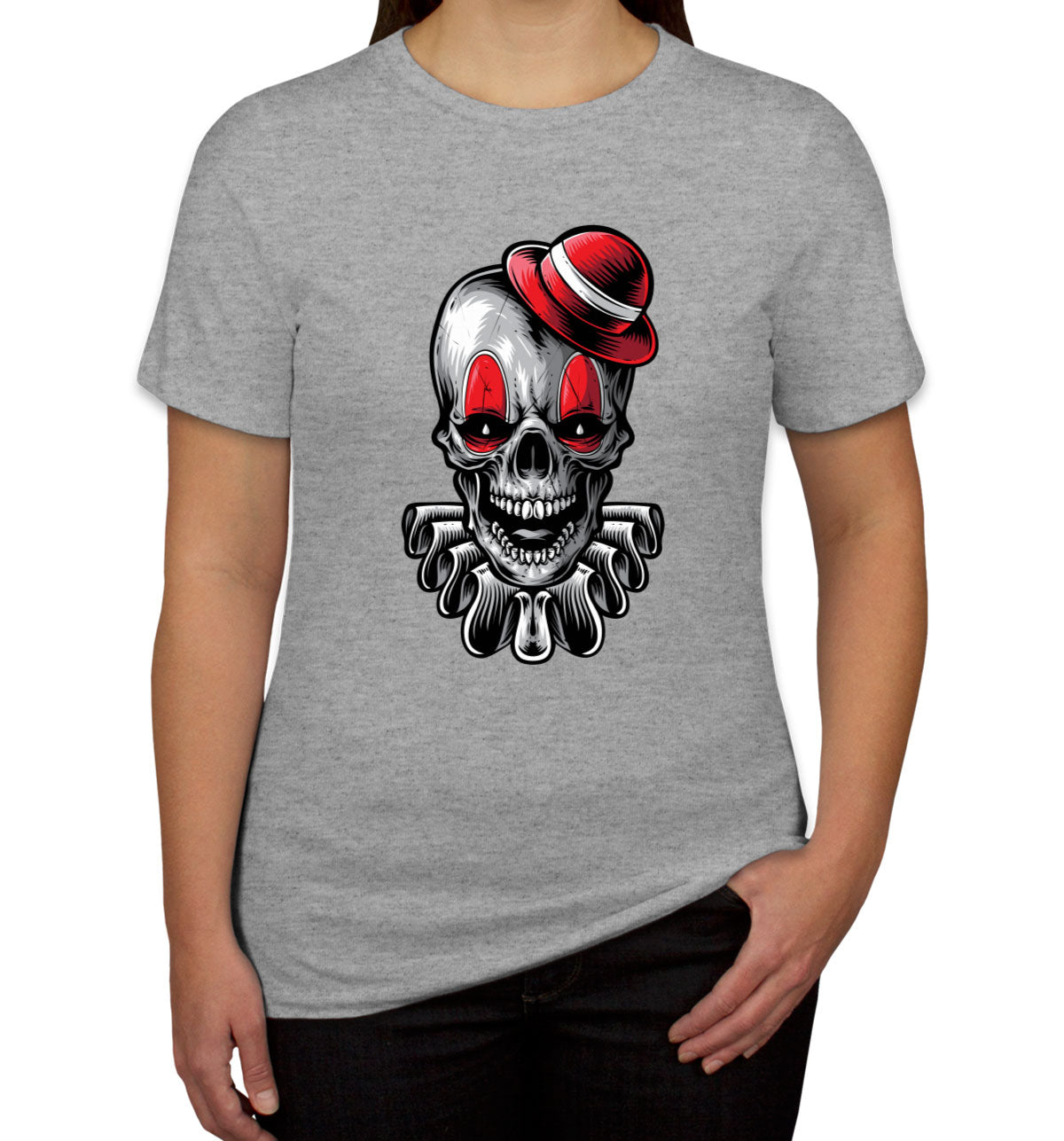 Clown Skull Women's T-shirt