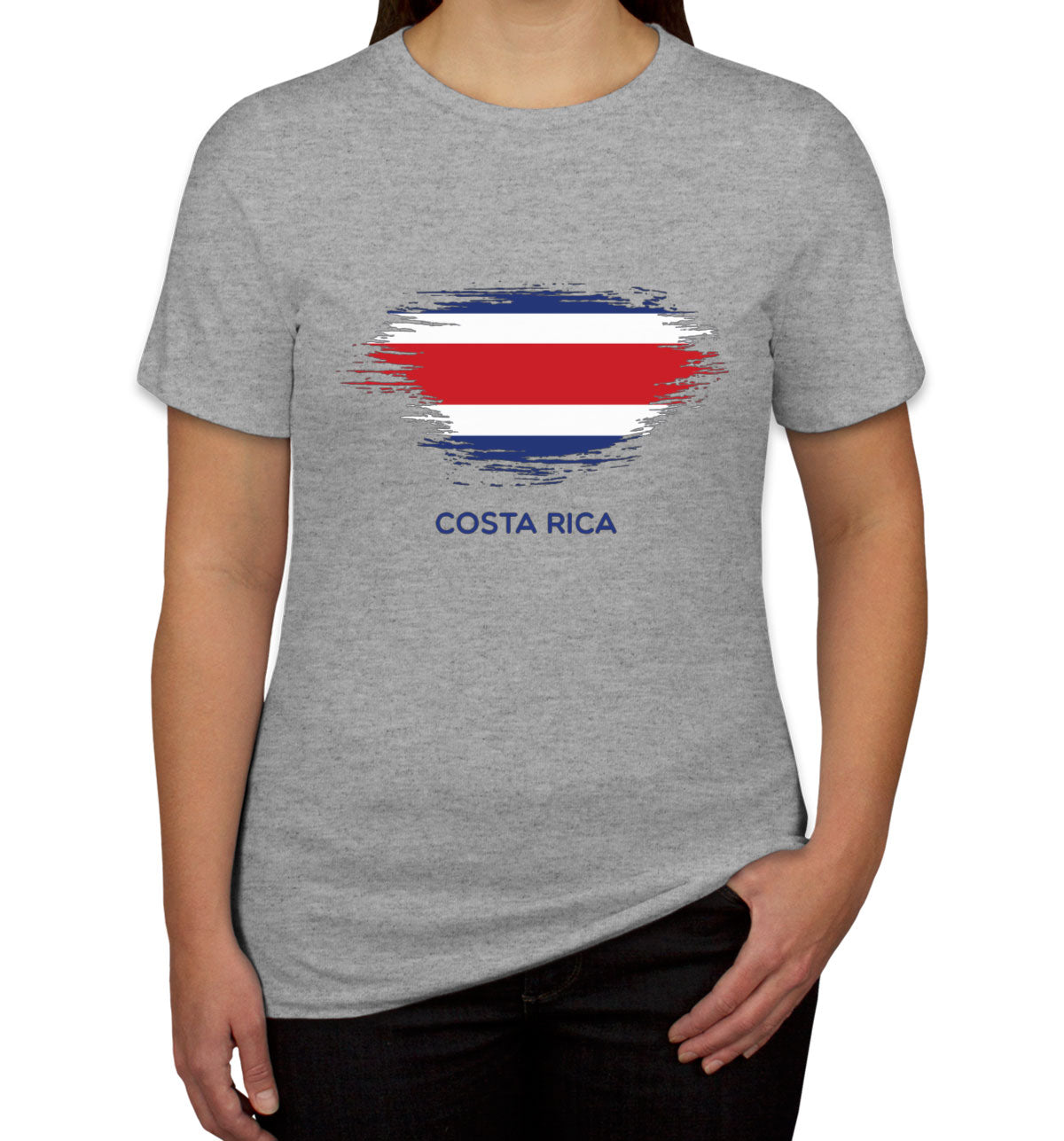 Costa Rica Flag Women's T-shirt