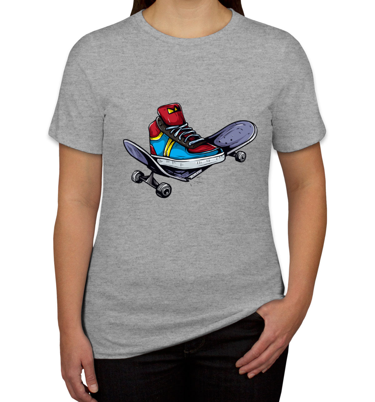 Sneaker Skateboard Women's T-shirt