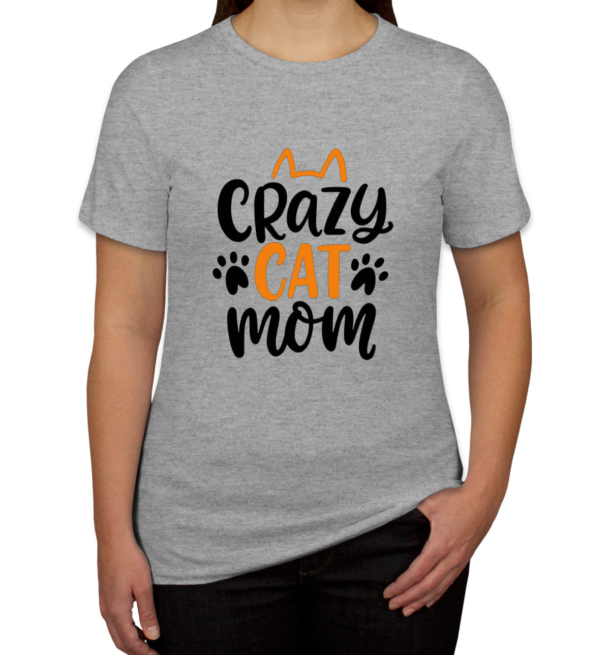 Crazy Cat Mom Mother's Day Women's T-shirt
