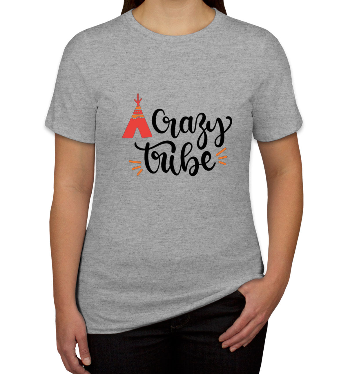 Crazy Tribe Camping Women's T-shirt