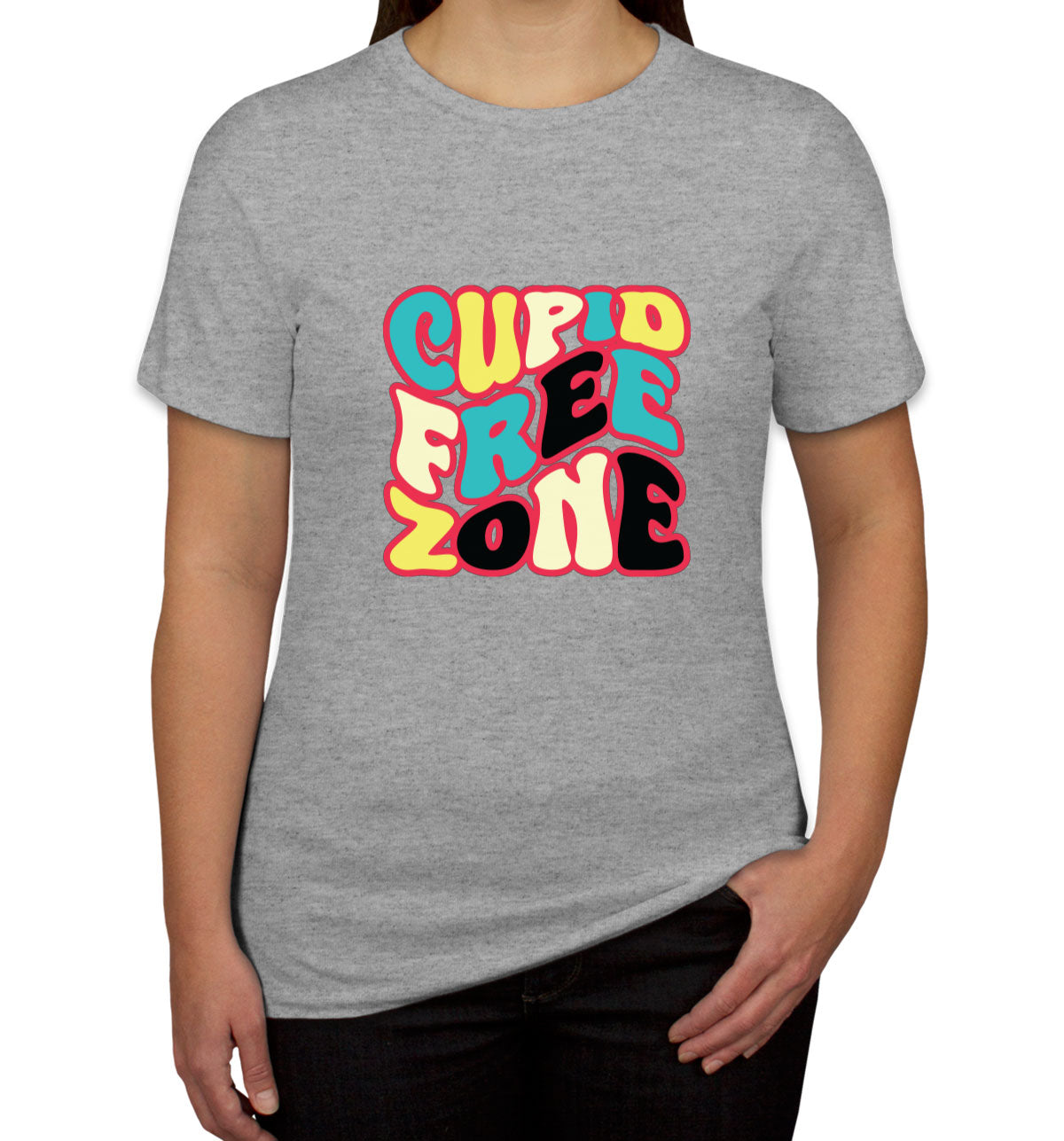 Cupid Free Zone Women's T-shirt