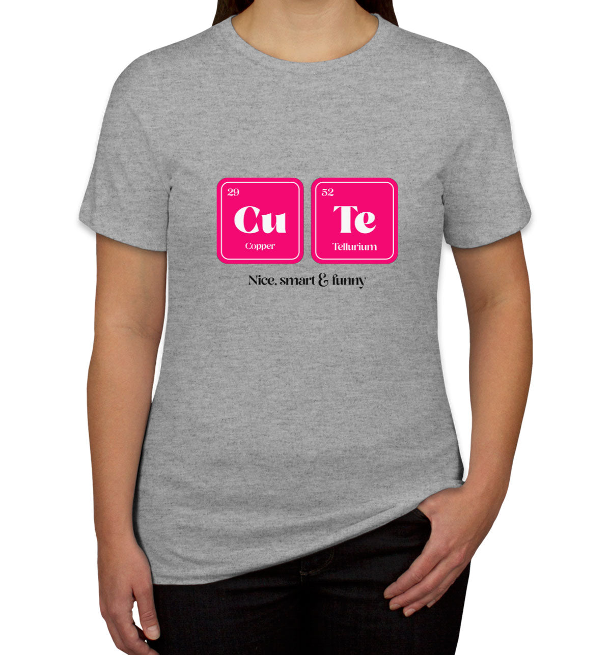 Cute Funny Periodic Table Women's T-shirt