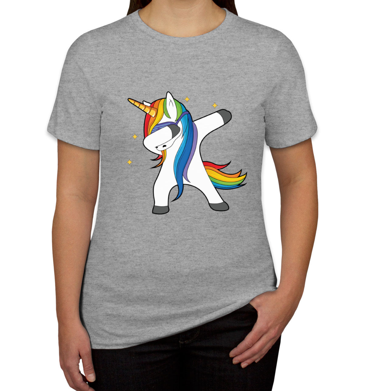 Dabbing Unicorn Women's T-shirt