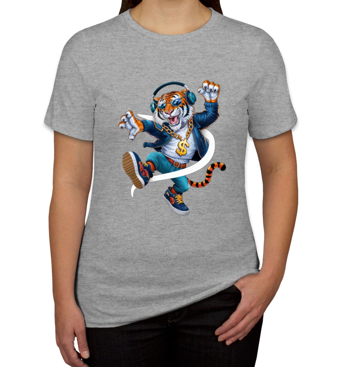 Dancing Tiger Women's T-shirt