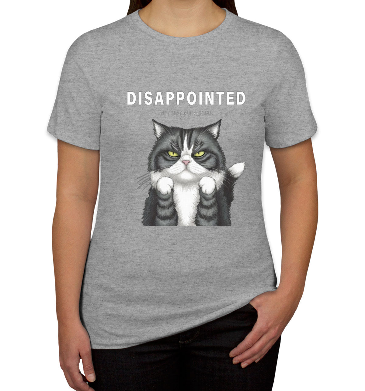 Disappointed Cat Women's T-shirt