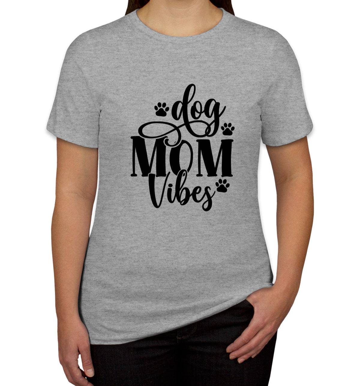 Dog Mom Vibes Women's T-shirt