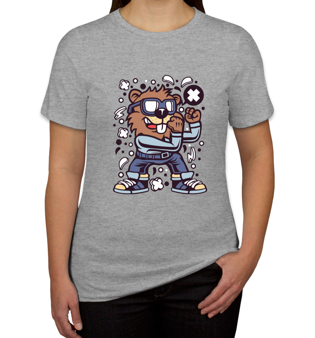 Fighter Beaver Women's T-shirt