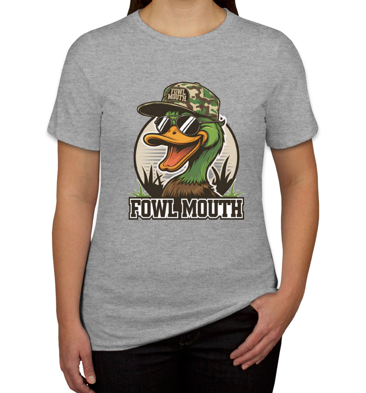 Fowl Mouth Duck Hunting Women's T-shirt