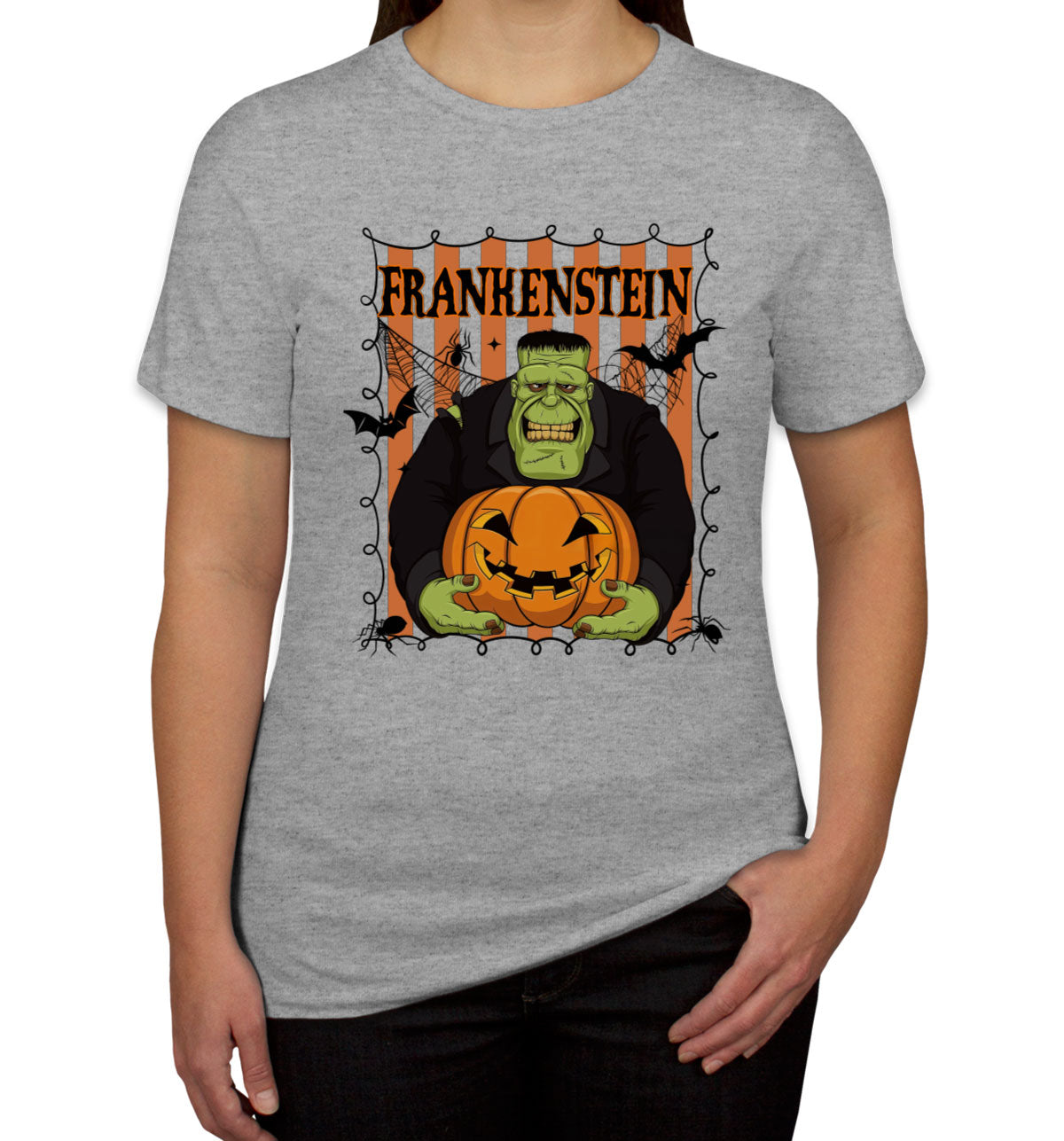 Frankenstein Horror Movie Character Halloween Women's T-shirt