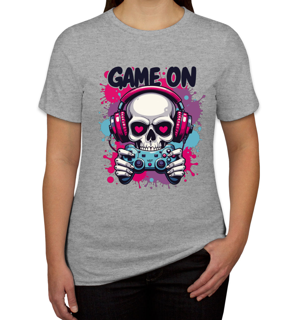 Game On Skull Women's T-shirt