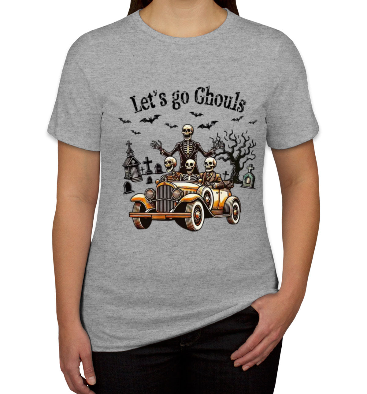 Let's go Ghouls Halloween Women's T-shirt