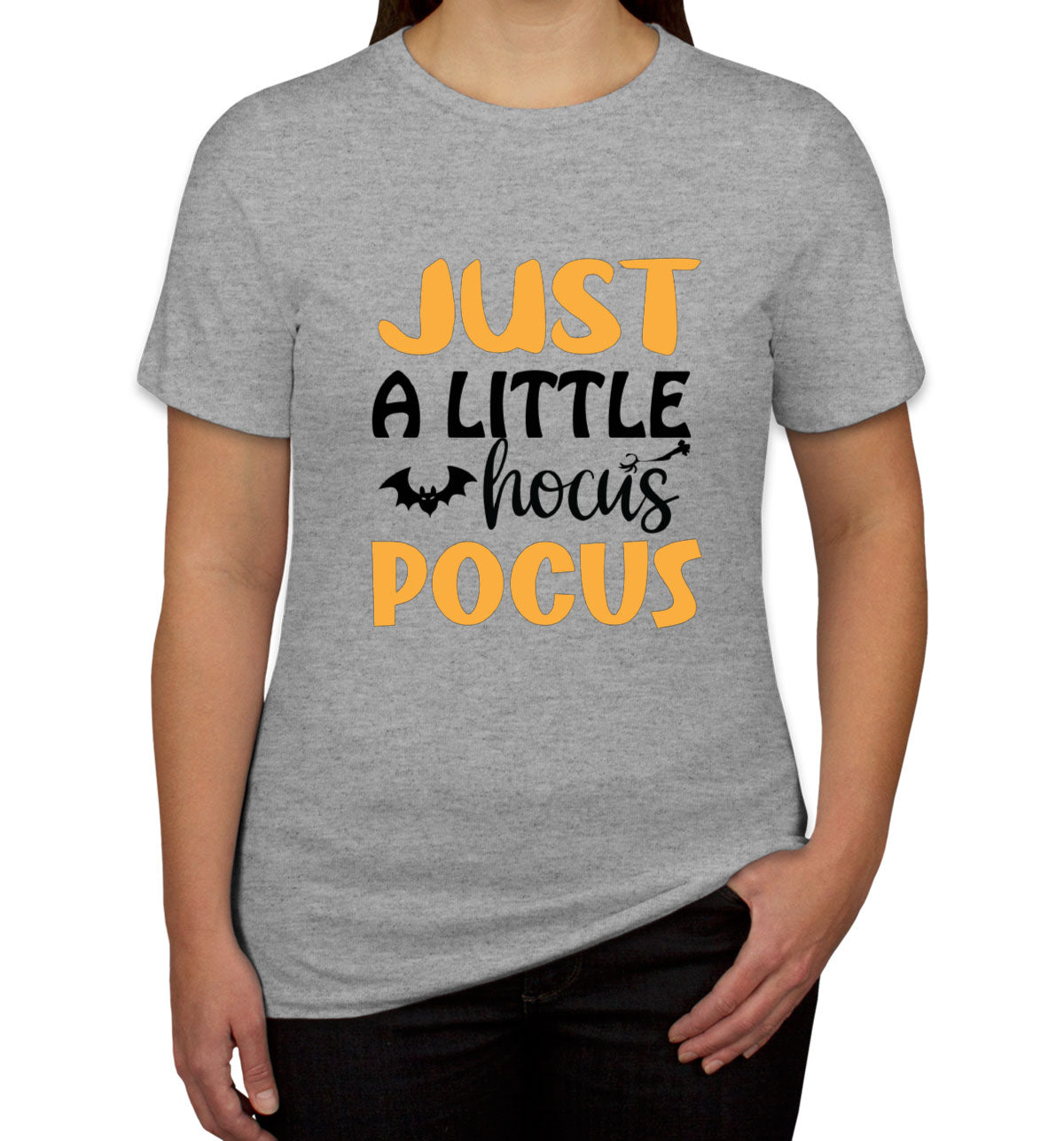 Just A Little Hocus Pocus Halloween Women's T-shirt