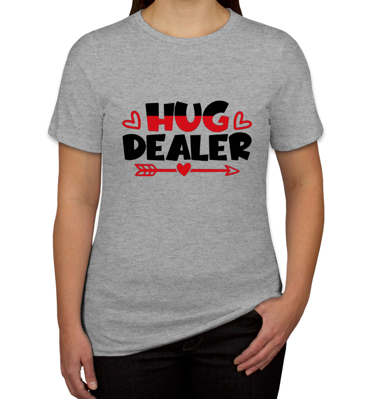 Hug Dealer Valentine's Day Women's T-shirt