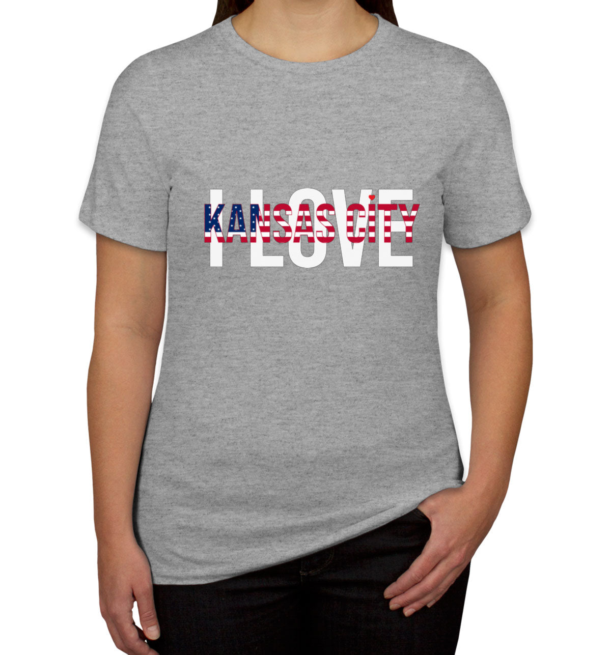 I Love Kansas City Women's T-shirt
