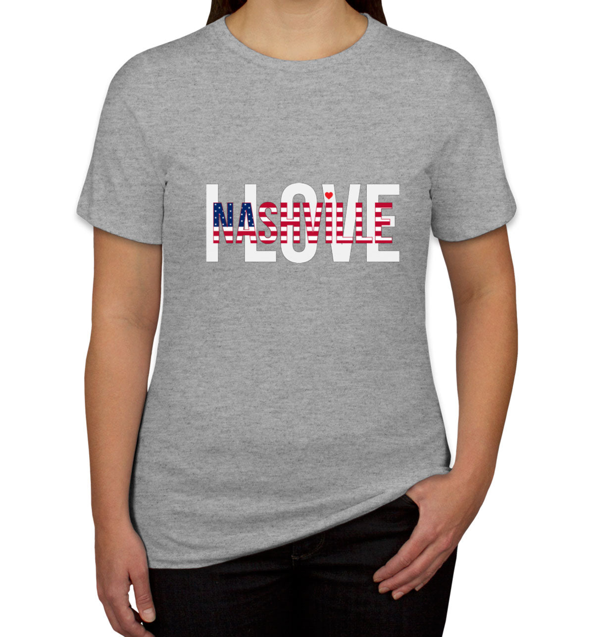I Love Nashville Women's T-shirt