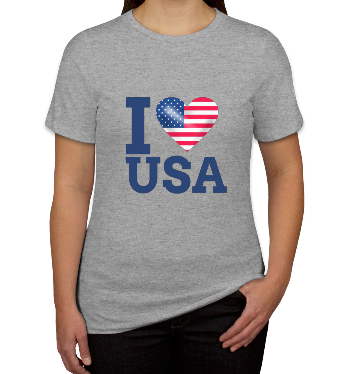 I Love USA Women's T-shirt