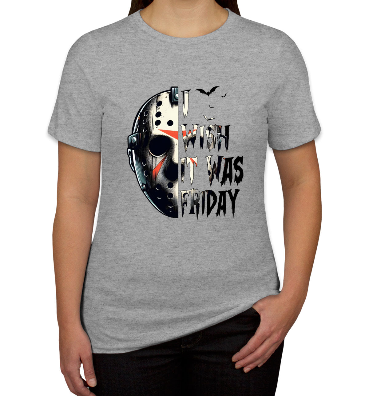 Jason I Wish It Was Friday Halloween Women's T-shirt