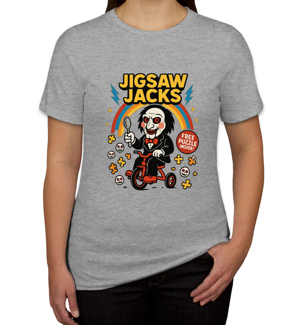 Jigsaw Jacks Halloween Women's T-shirt