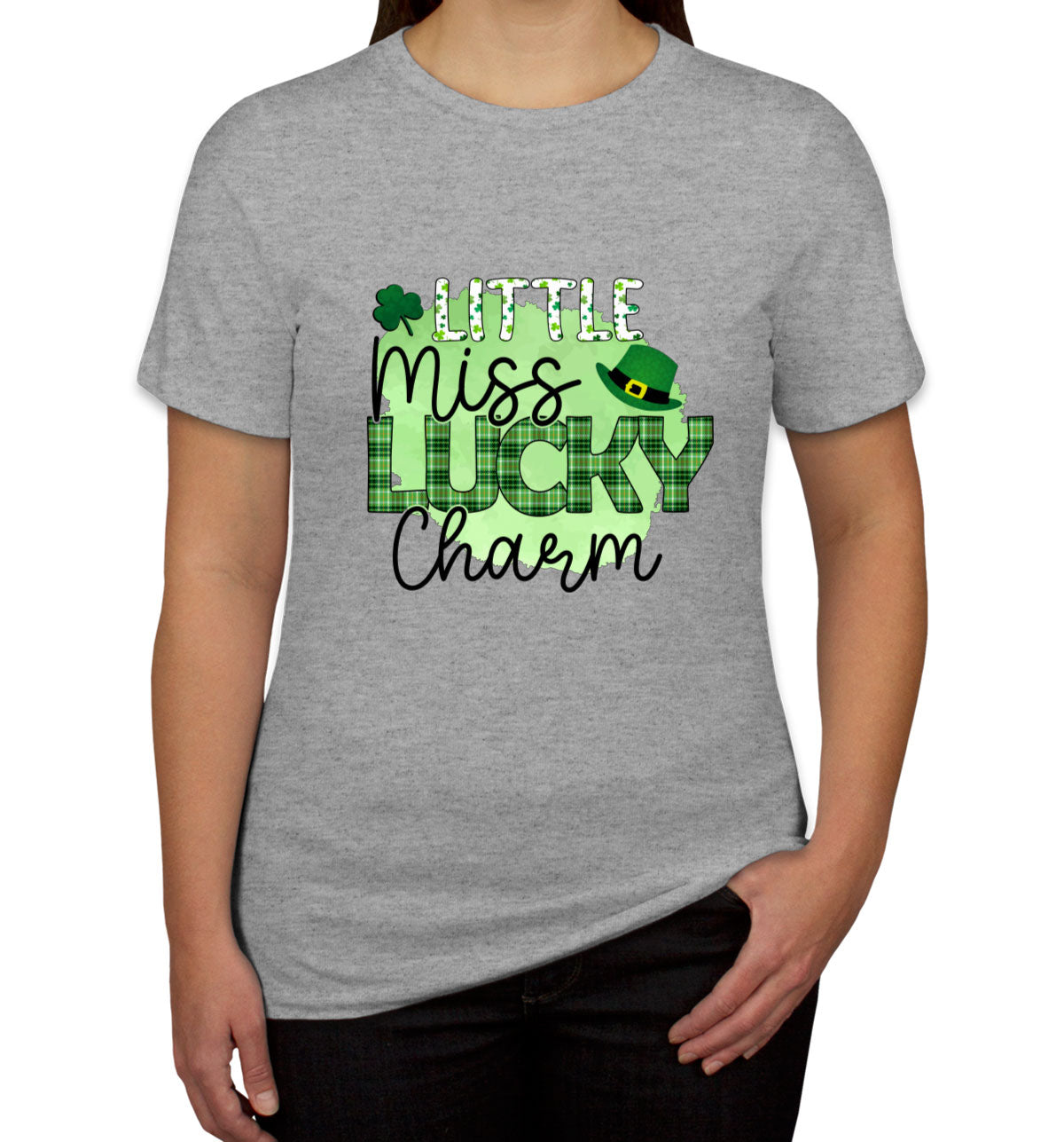 Little Miss Lucky Charm St. Patrick's Day Women's T-shirt