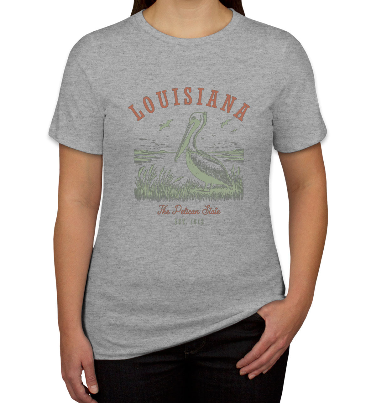 Louisiana State Vintage Women's T-shirt