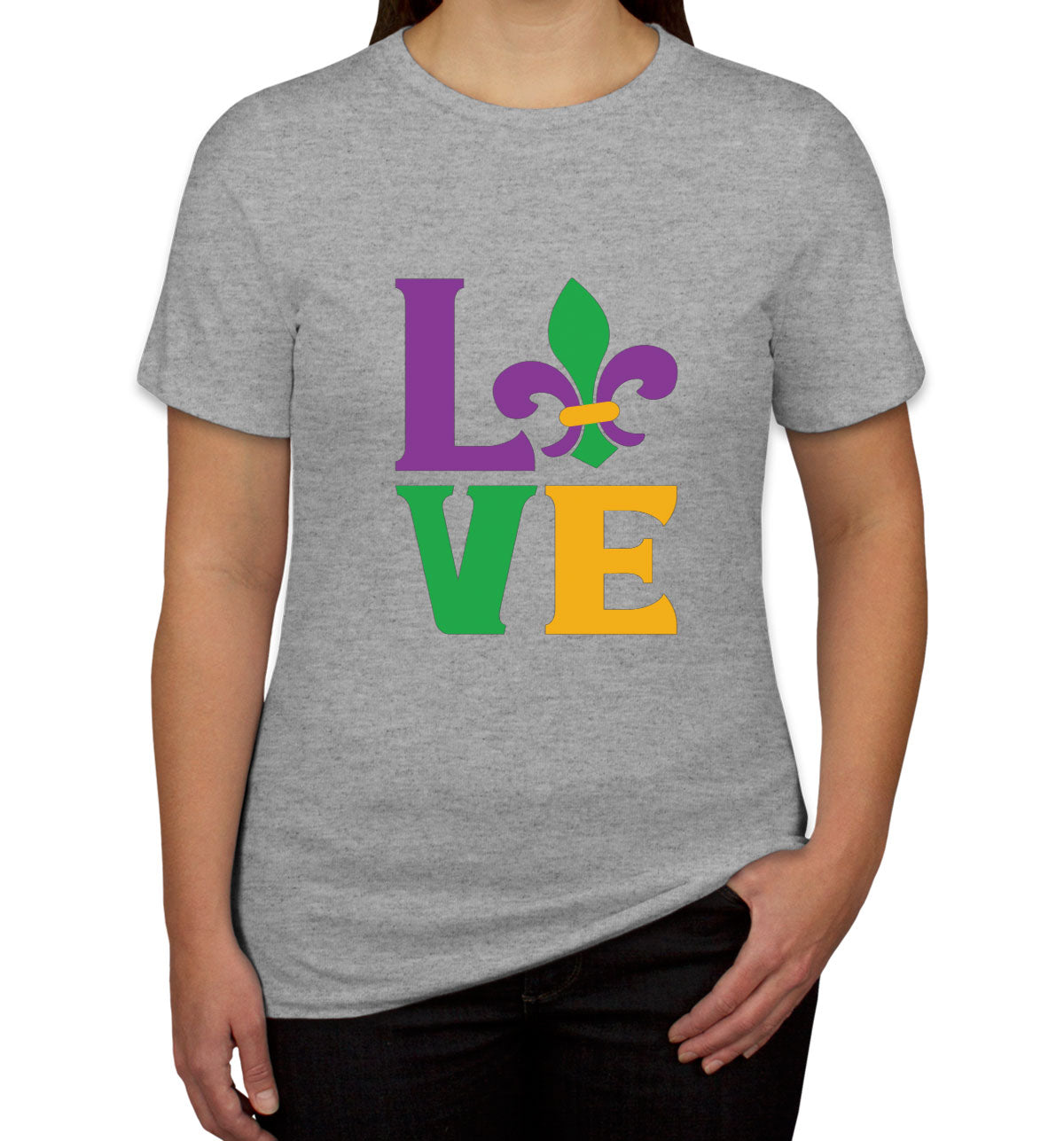 Love Mardi Gras Women's T-shirt