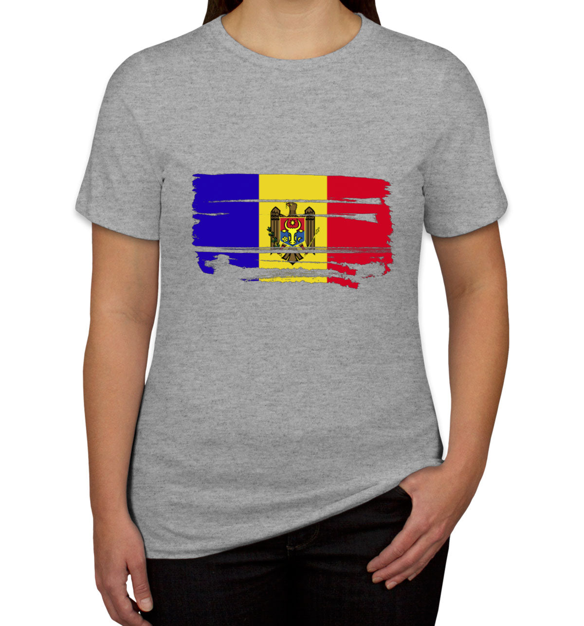 Moldova Flag Women's T-shirt