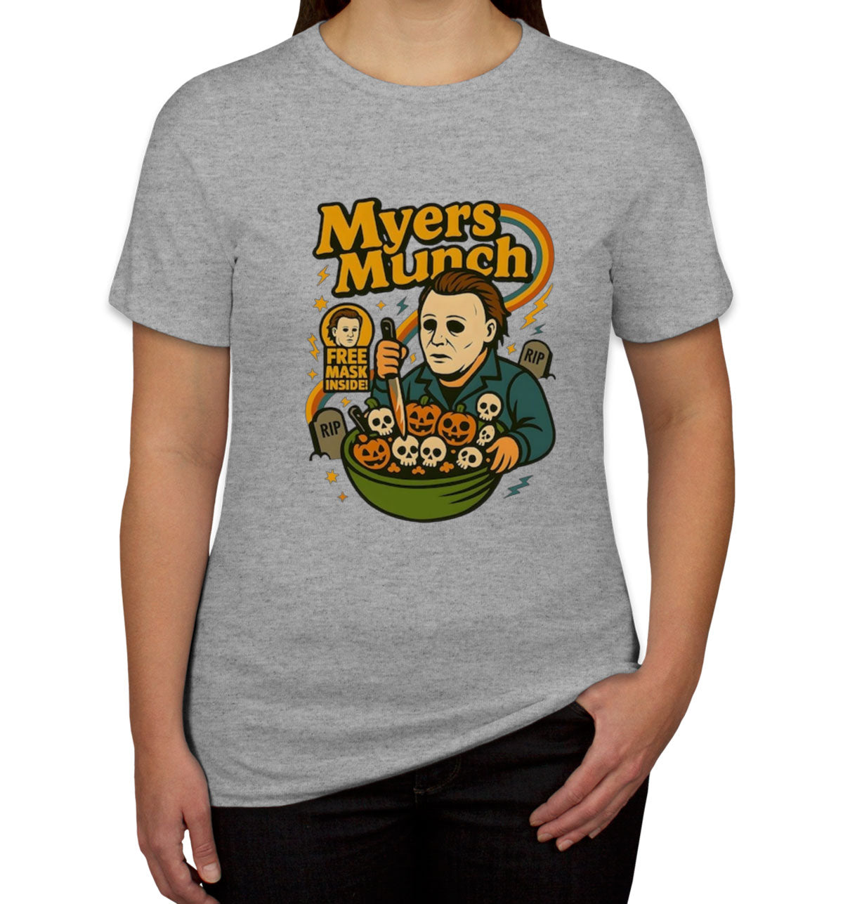 Myers Munch Halloween  Women's T-shirt