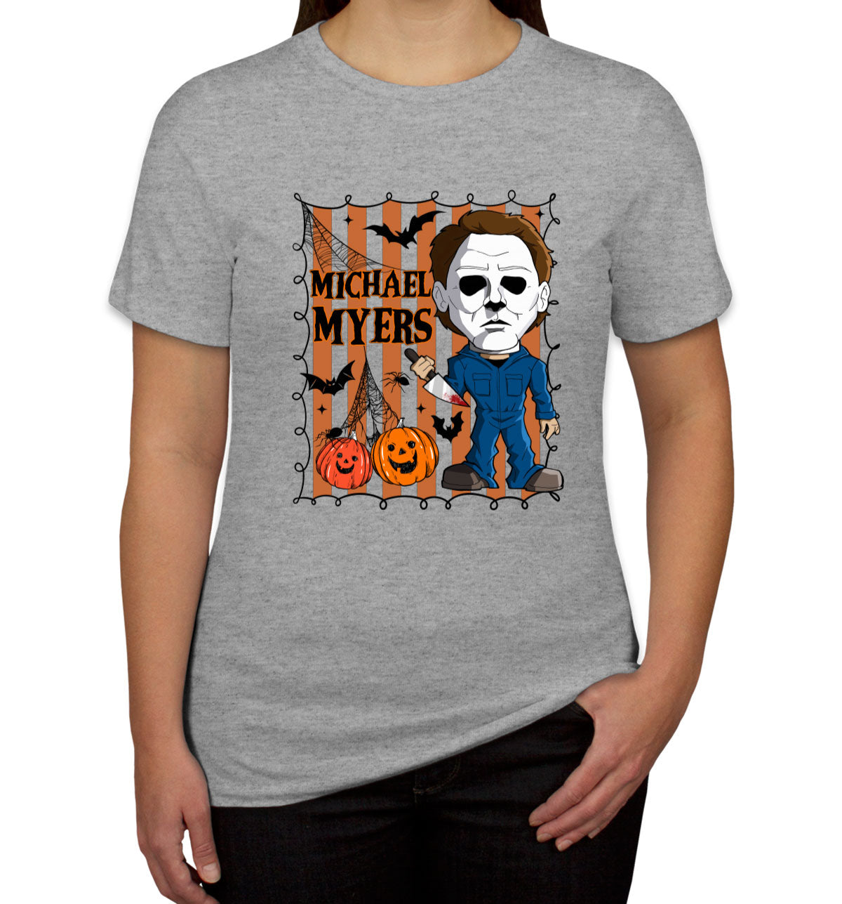 Myers Horror Movie Character Halloween Women's T-shirt