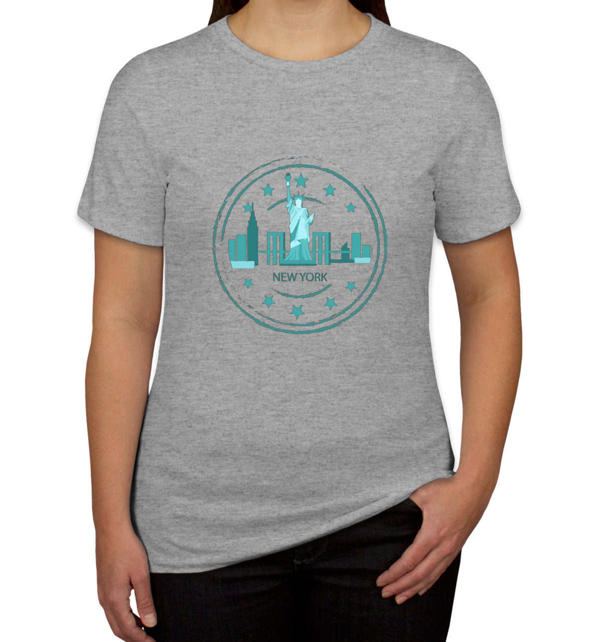 New York Stamp Women's T-shirt