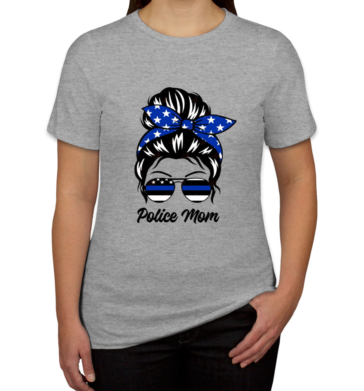 Police Mom Mother's Day Women's T-shirt