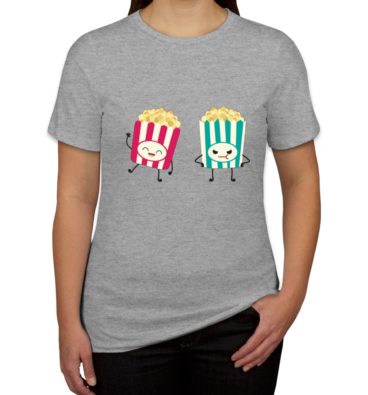 Cute Popcorn Women's T-shirt