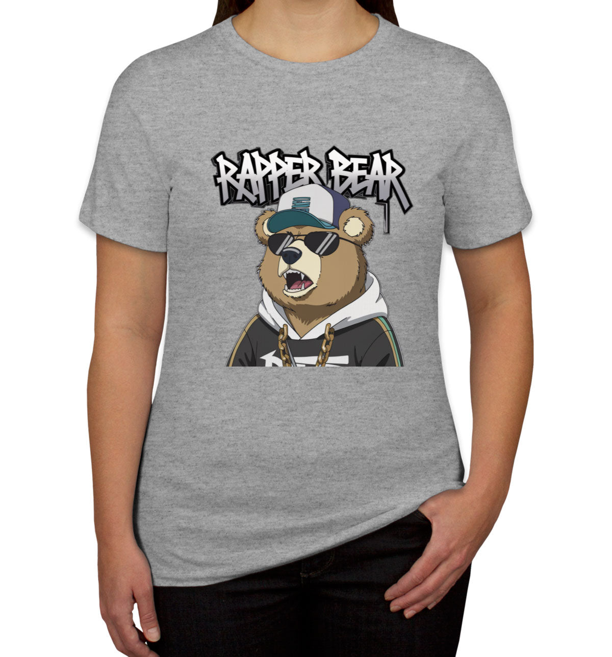 Rapper Bear Women's T-shirt