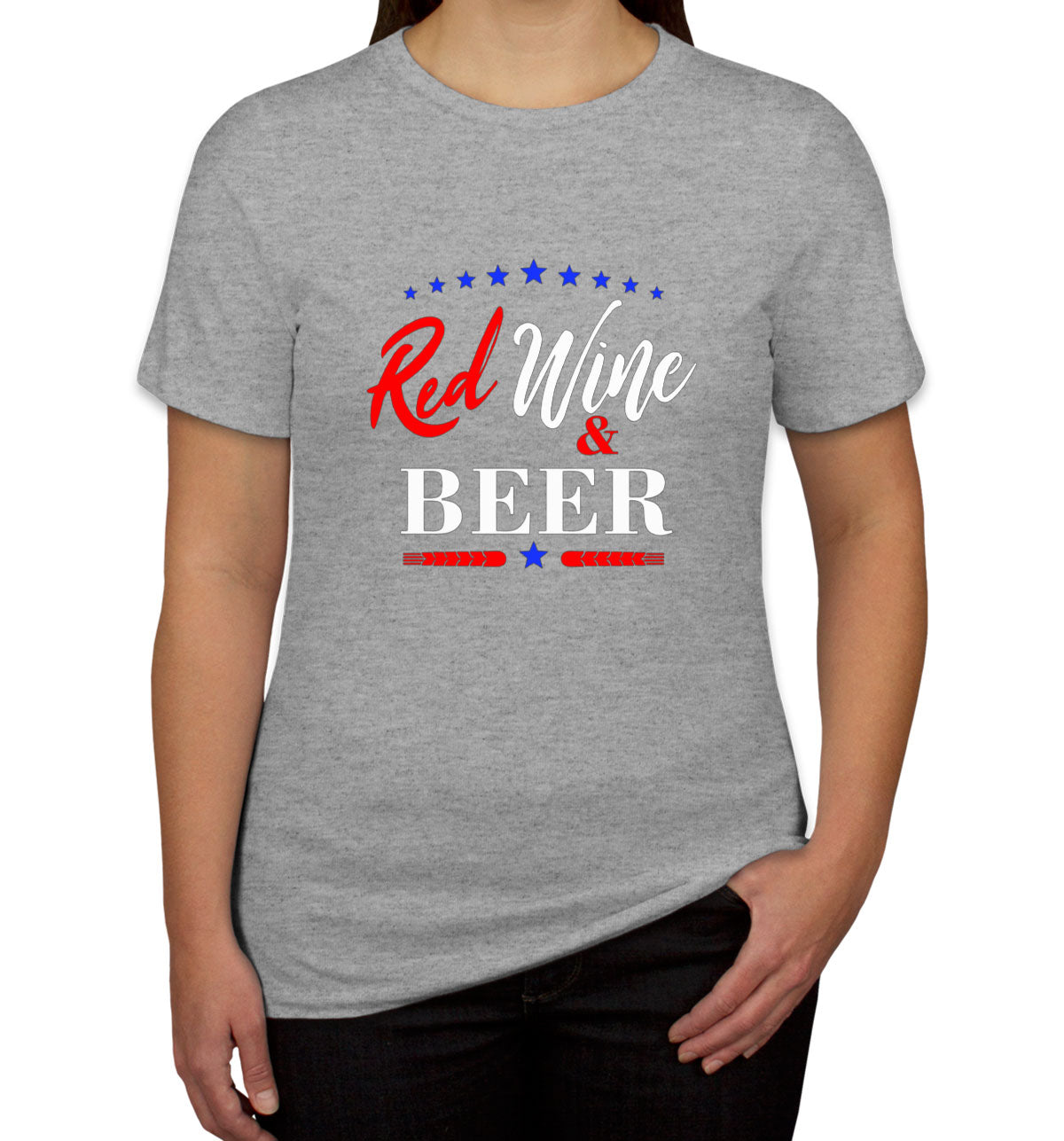 Red Wine And Beer Women's T-shirt