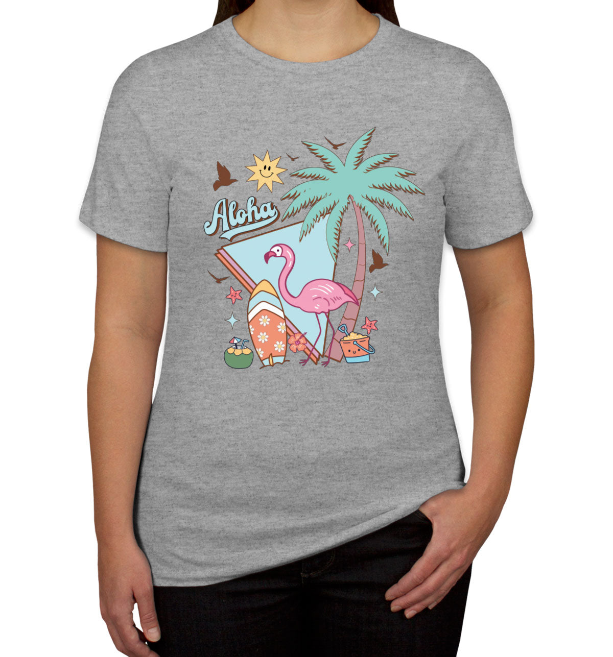 Aloha Retro Summer Women's T-shirt