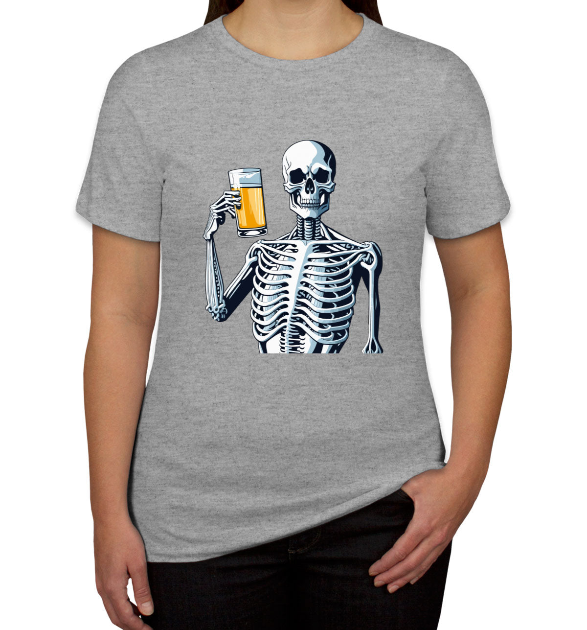 Skeleton Beer Women's T-shirt