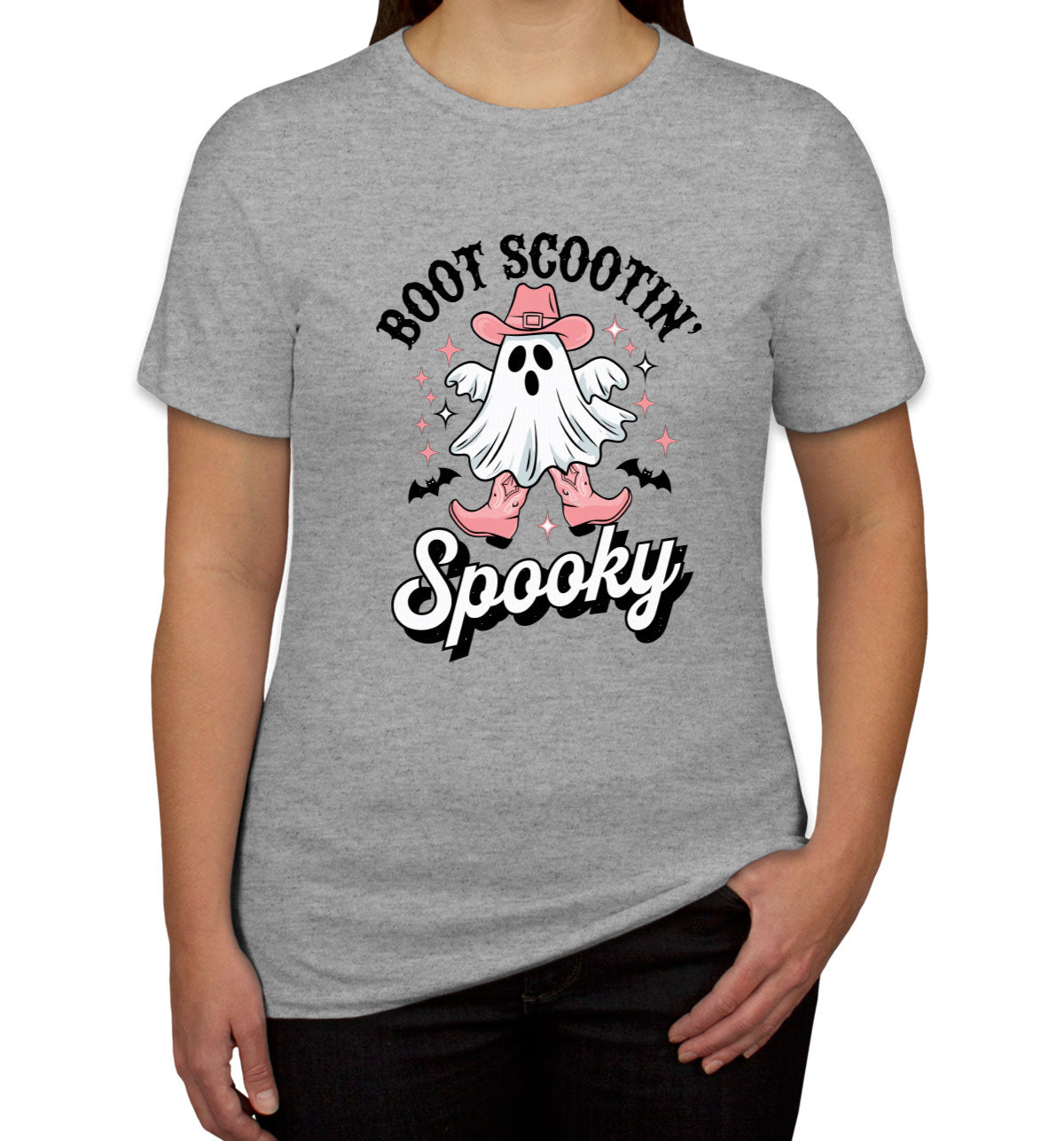 Boot Scootin' Spooky Halloween Women's T-shirt