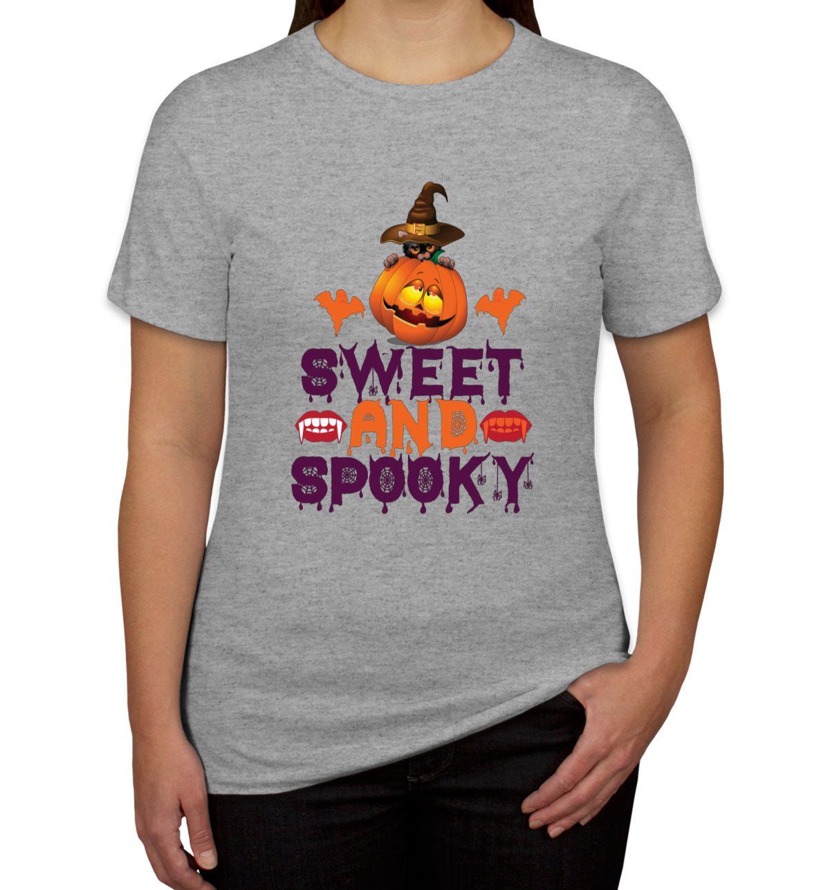 Sweet And Spooky Halloween Women's T-shirt