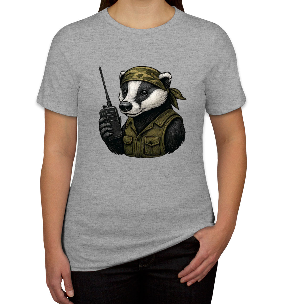 Tactical Raccoon Hunting Women's T-shirt