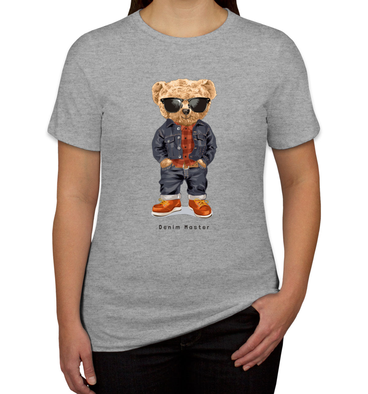 Teddy Bear Denim Master Women's T-shirt