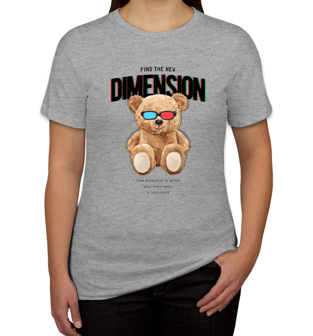 Teddy Bear Dimension Women's T-shirt