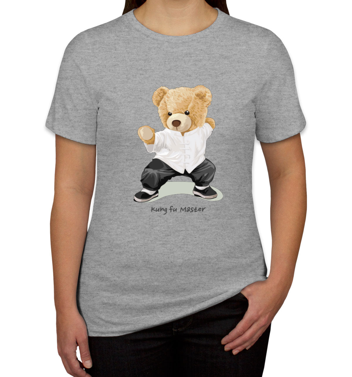 Teddy Bear Kung Fu Women's T-shirt