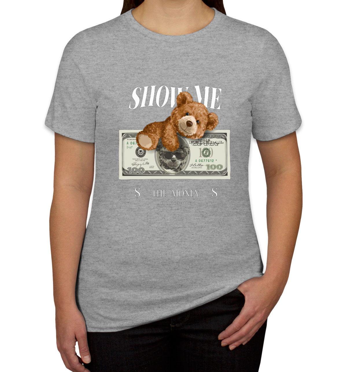 Teddy Bear Money Women's T-shirt