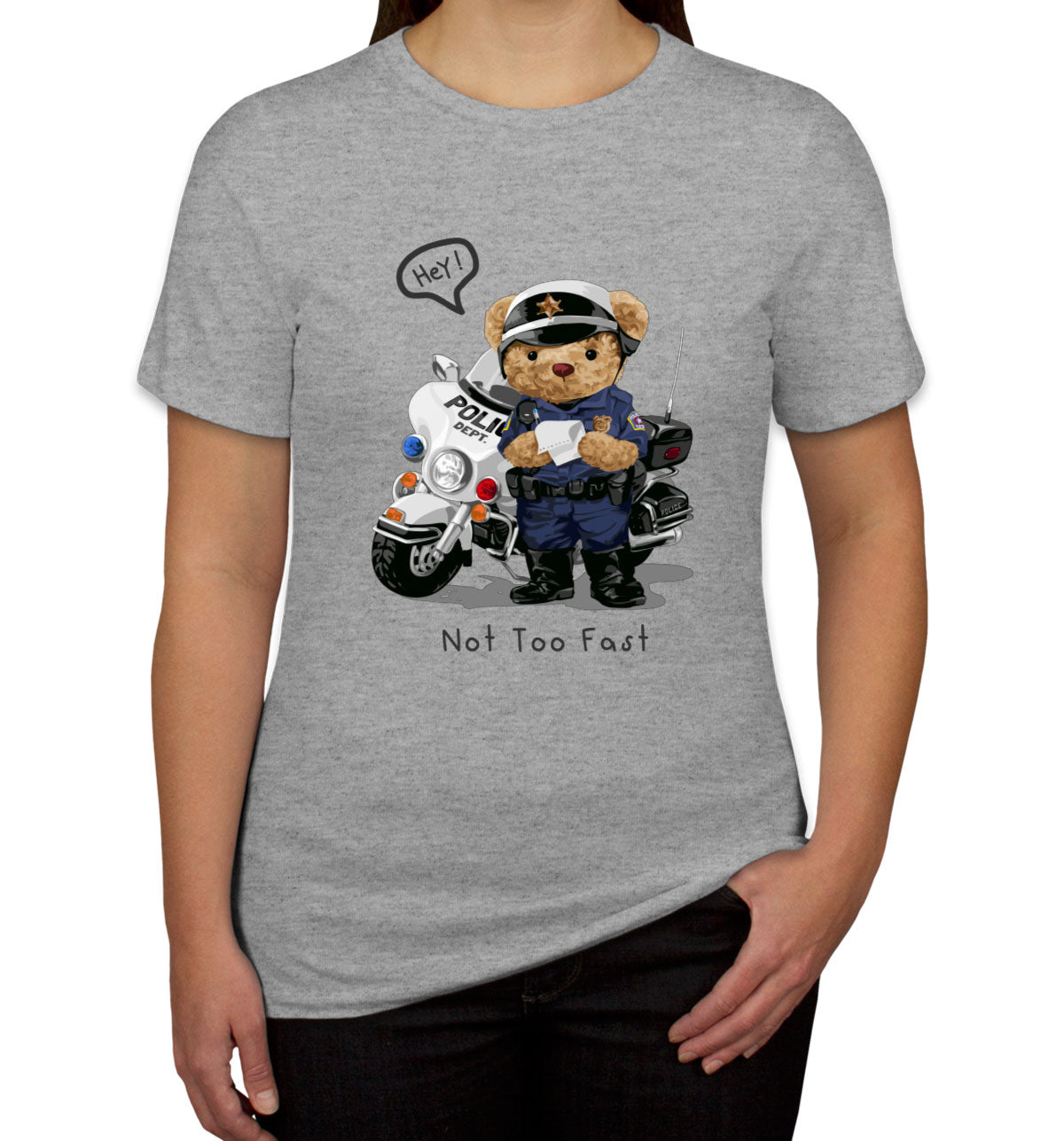 Teddy Bear Police Women's T-shirt