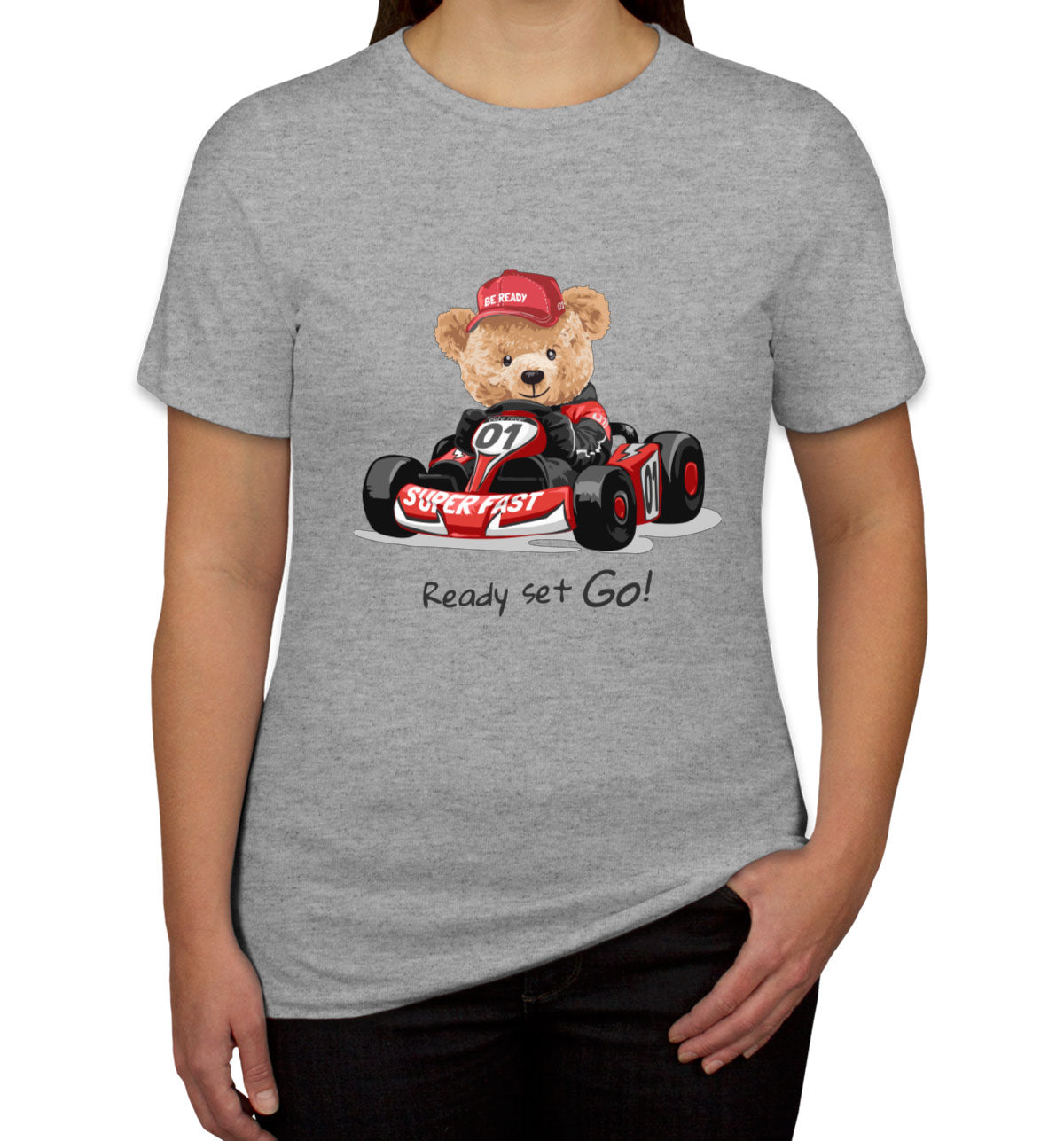 Teddy Bear Racer Women's T-shirt