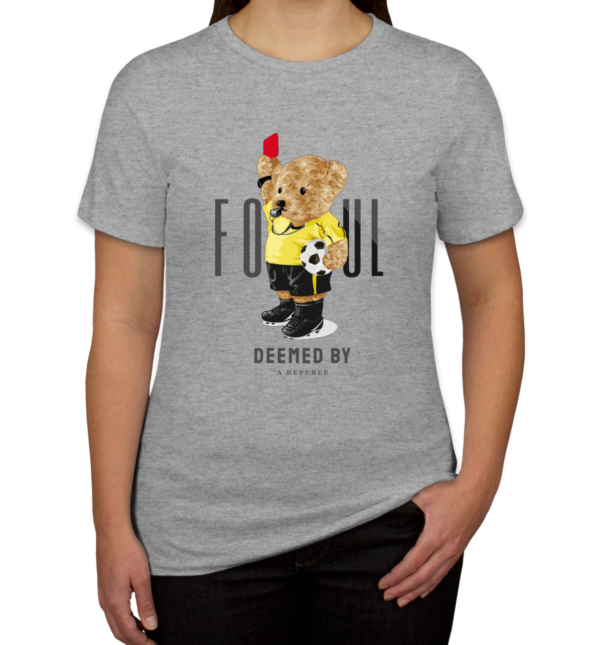 Teddy Bear Referee Women's T-shirt