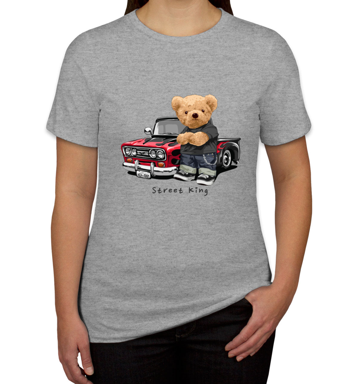 Teddy Bear Street King Women's T-shirt